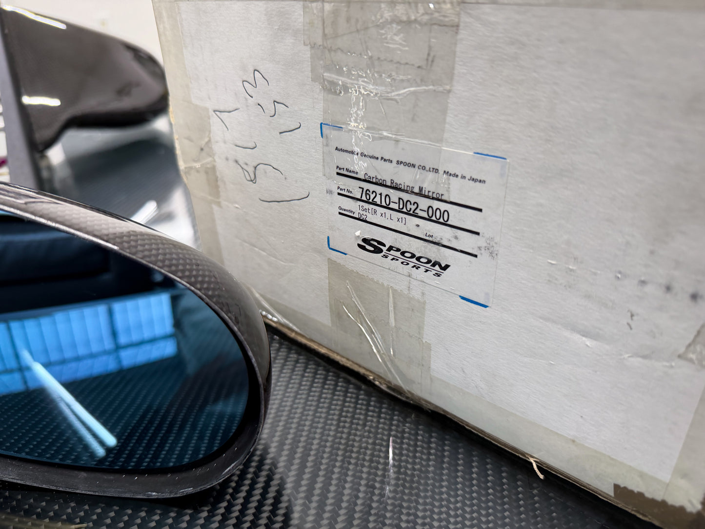 Spoon Carbon Racing Mirrors