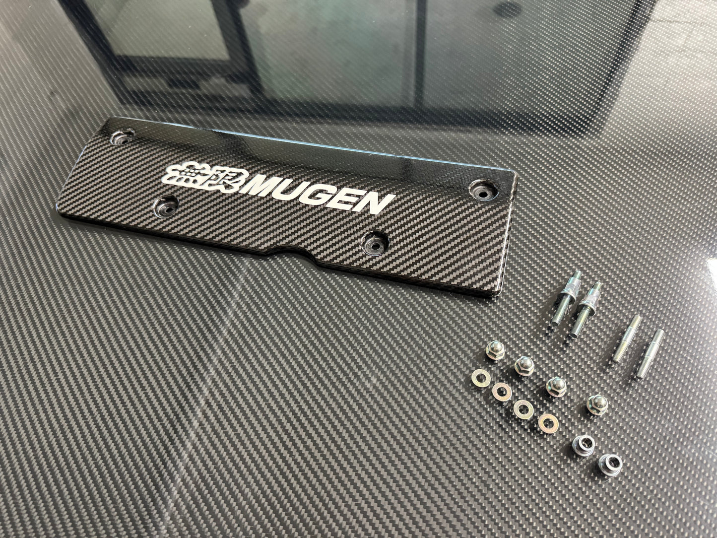 Mugen K-Series Carbon Fiber Ignition Coil Cover