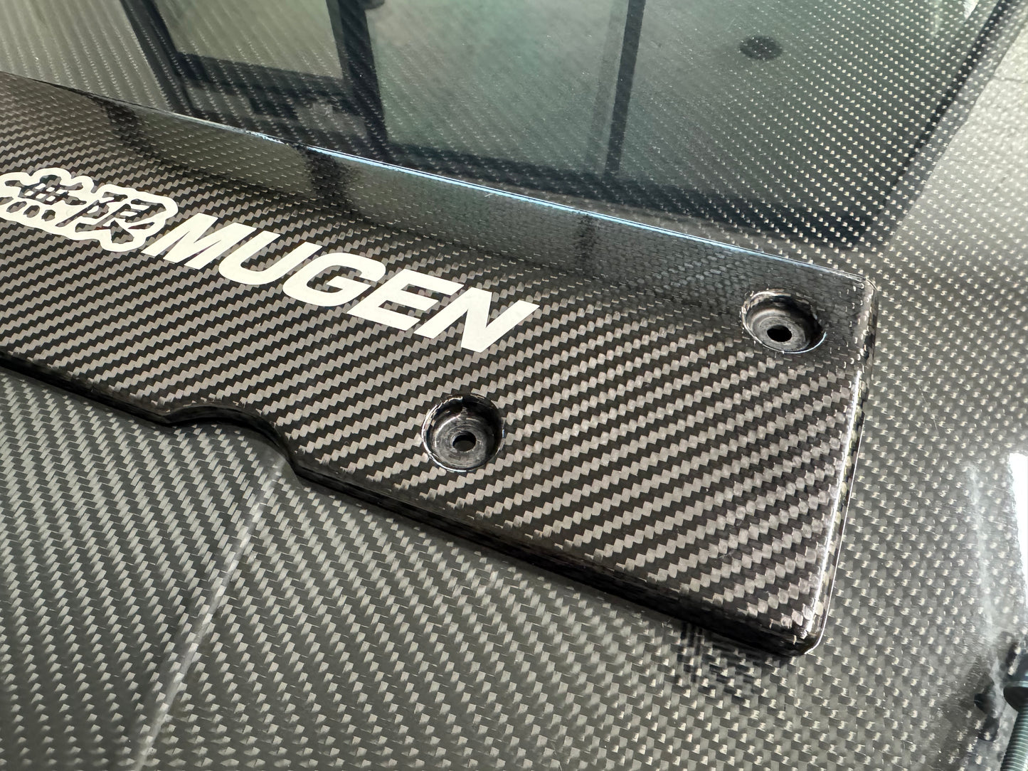 Mugen K-Series Carbon Fiber Ignition Coil Cover