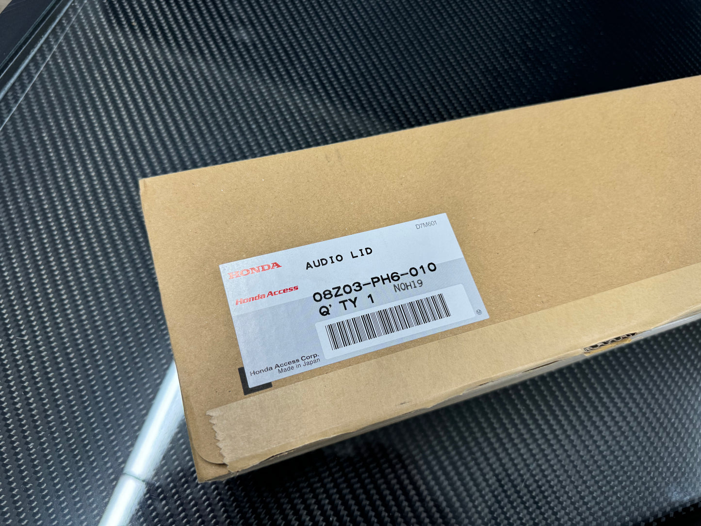 Honda Genuine S2000 OEM 20th Anniversary Audio Console Lid
