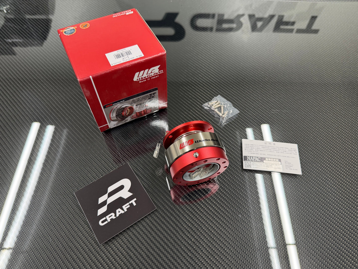 Works Bell Rapfix II Quick Release (Red)