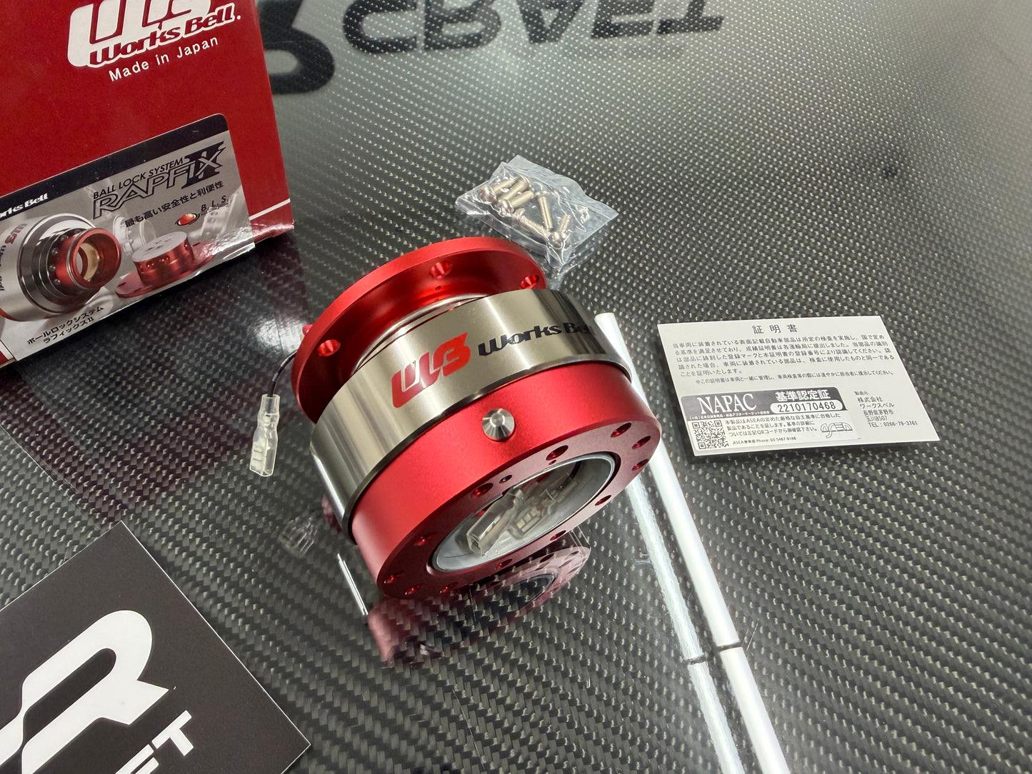 Works Bell Rapfix II Quick Release (Red)
