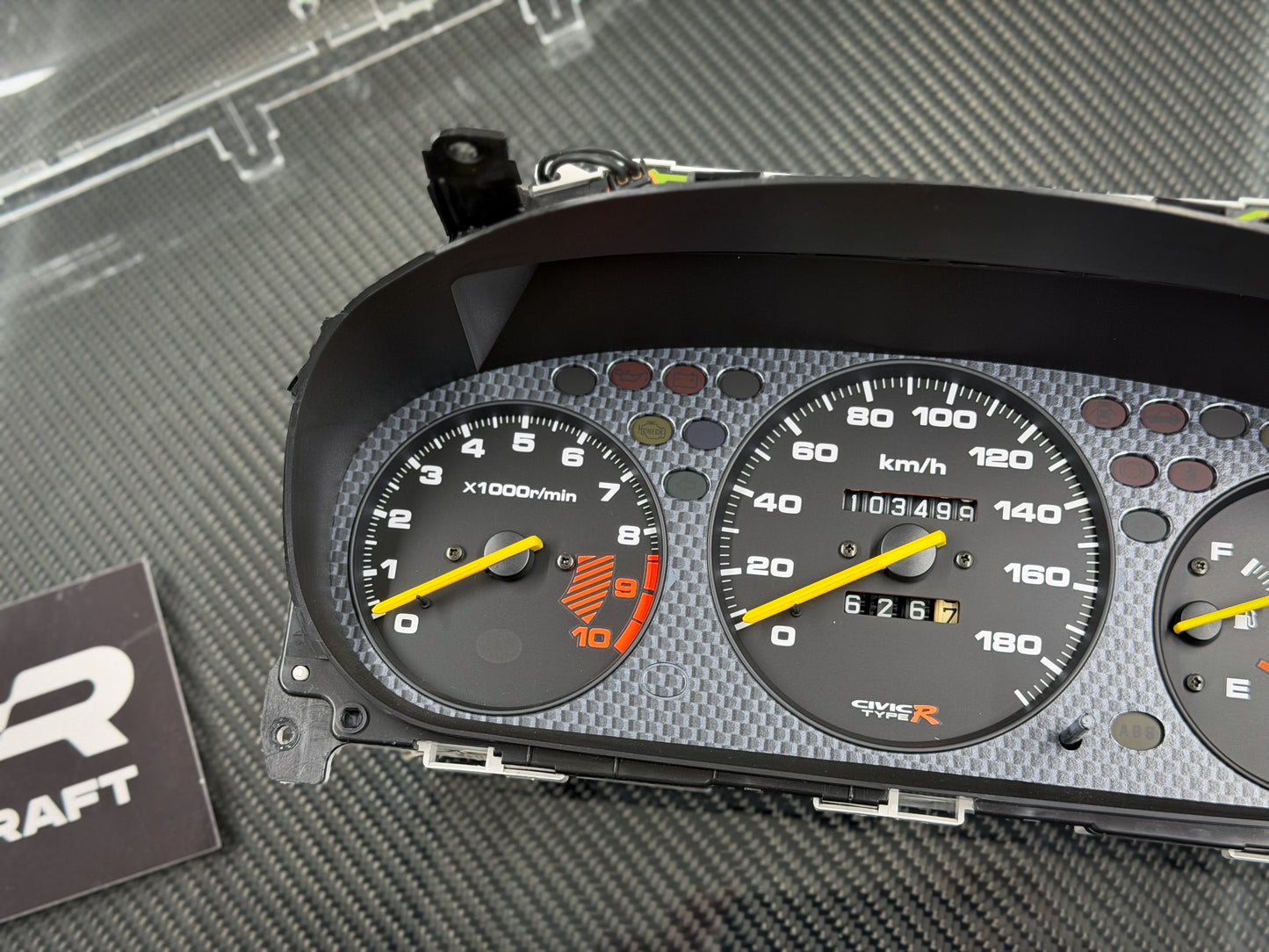 Civic Type R EK9 Gauge Cluster