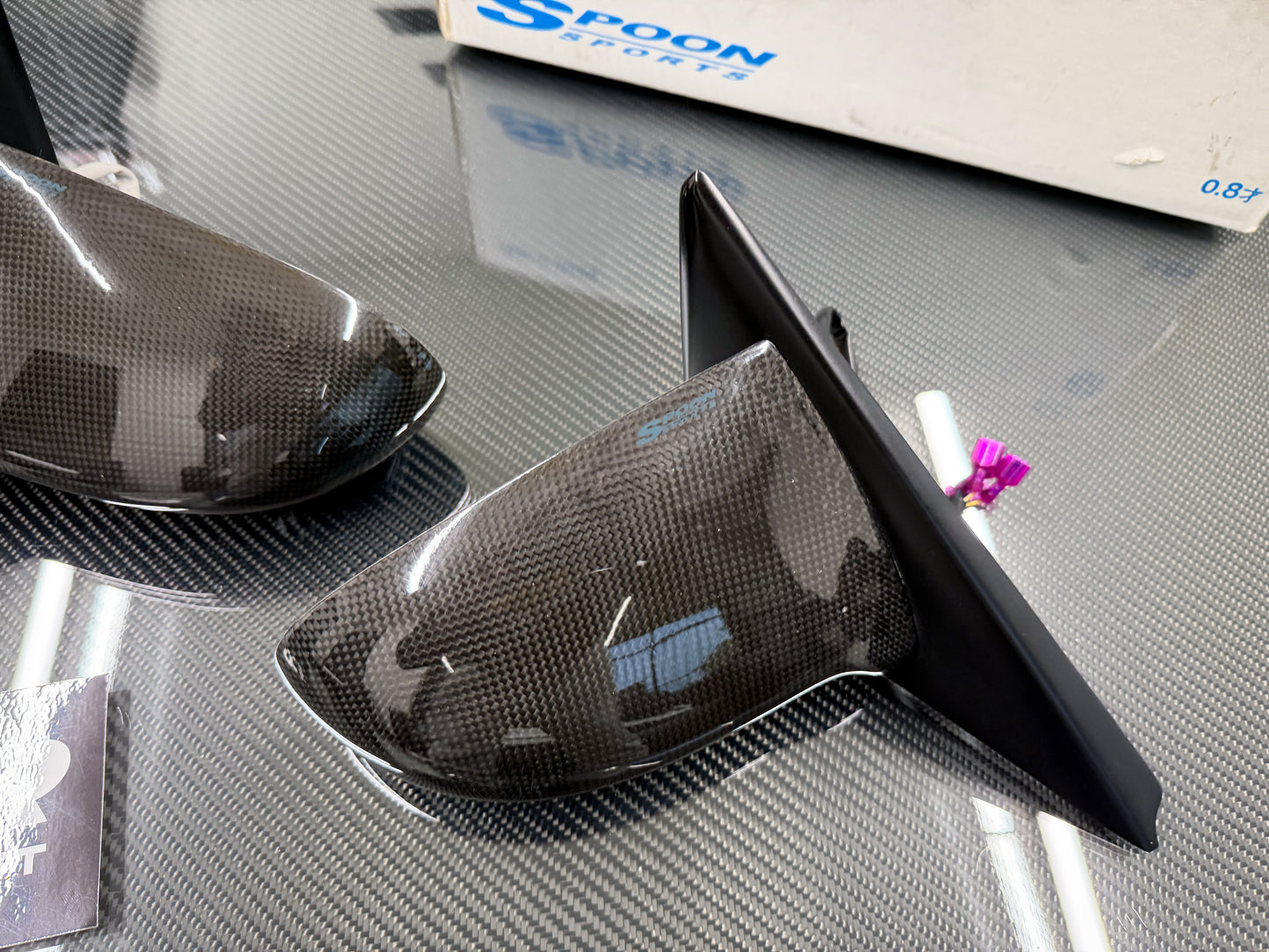 Spoon Carbon Racing Mirrors