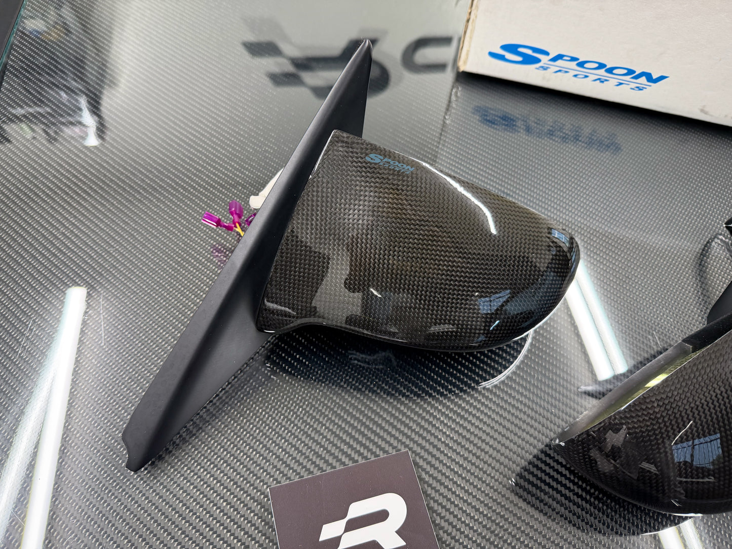 Spoon Carbon Racing Mirrors