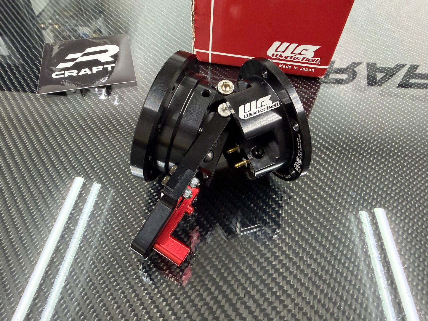 Works Bell Rapfix GTC Pop-up Steering System