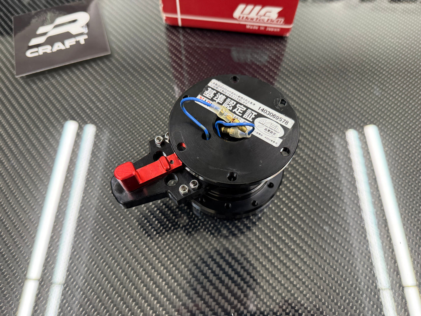 Works Bell Rapfix GTC Pop-up Steering System