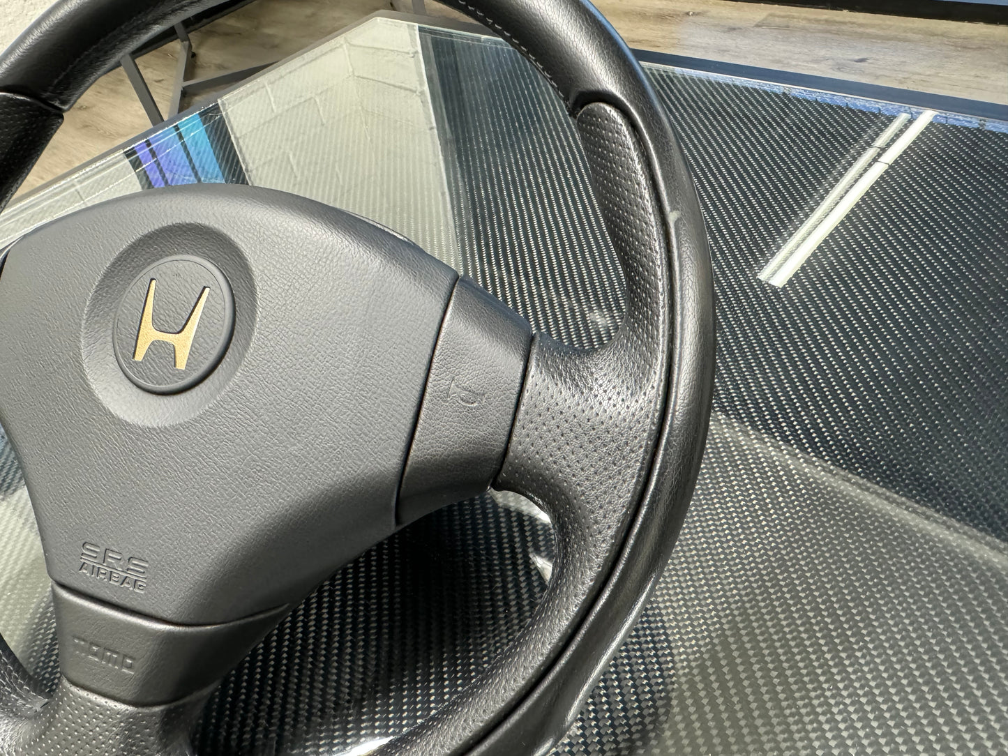 EK9 CL1 MOMO Steering Wheel Euro-R (Used)