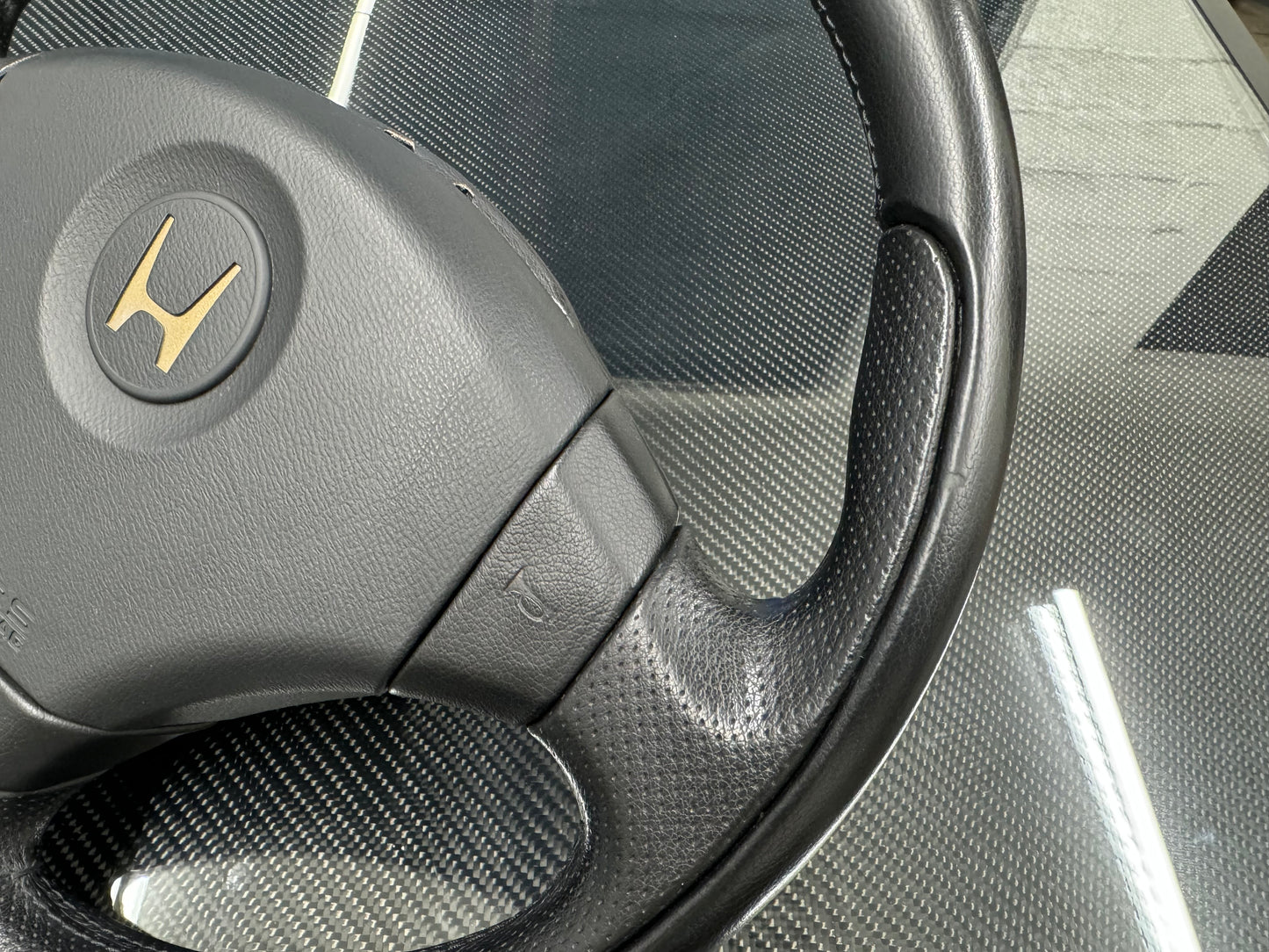 EK9 CL1 MOMO Steering Wheel Euro-R (Used)