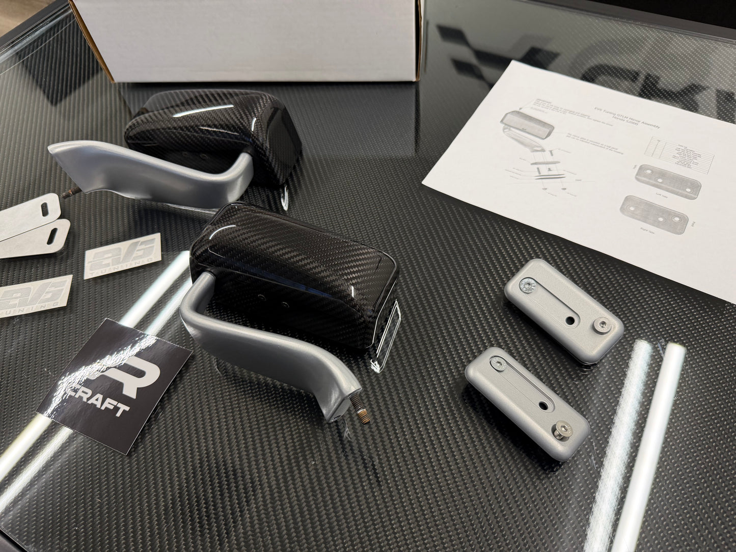EVS Tuning Carbon GTLM Aero Mirrors