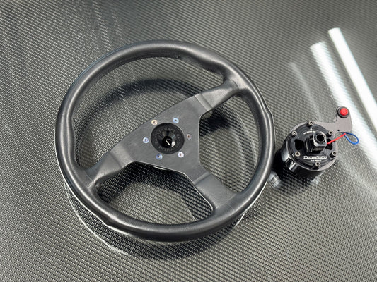 Momo x Battlecraft x ASR Steering Wheel set up